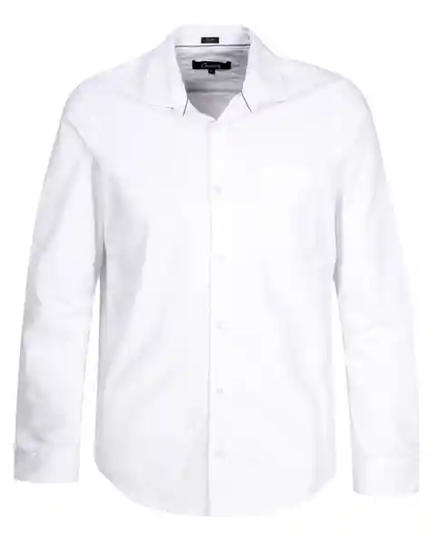 Camisa Carbon M/l Blanco 1 Talla S Hombre Chevignon