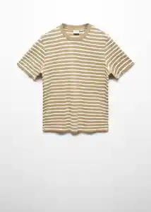 Camiseta French Piedra Talla XXL Hombre Mango
