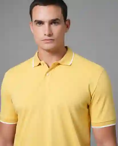 Camisa Tipo Polo Hombre Amarillo Talla M 190G001 Rifle