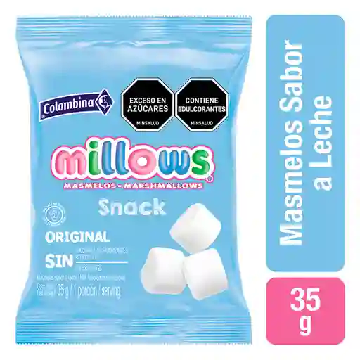 Millows Masmelo Snack Blanco