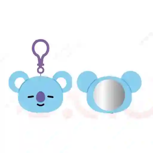 BT21 Espejo Compacto Esponjoso  Koya