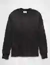 Buzo Hombre Negro Talla: MEDIUM 2486094 American Eagle