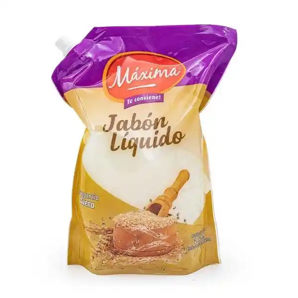 Máxima Jabón Avena Líquido