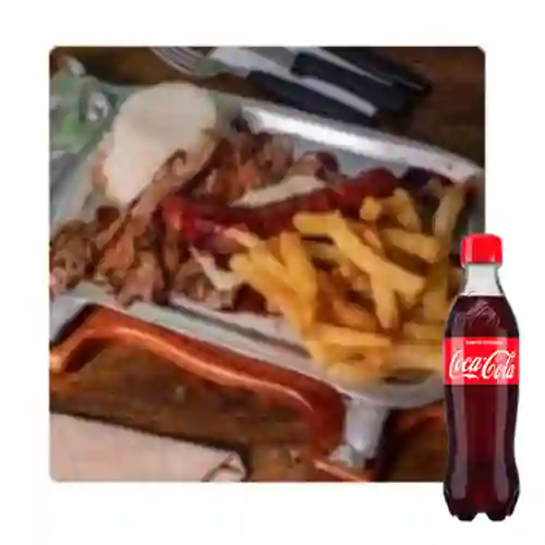 Combo Choricarne + Coca-Cola Sabor Original 400 ml