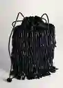 Bolso P Salome Negro Mujer Mango