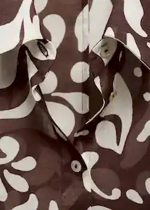 Camisa Nemo Marrón Talla S Mujer Mango