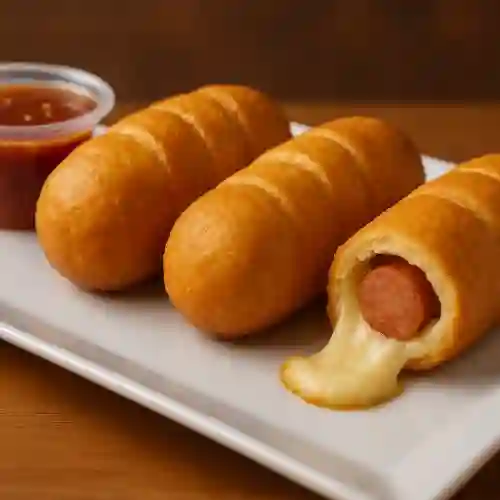 3 Gorditos de Ranchera y Queso