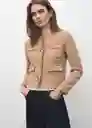 Chaqueta Winter Camel Talla S Mujer Mango