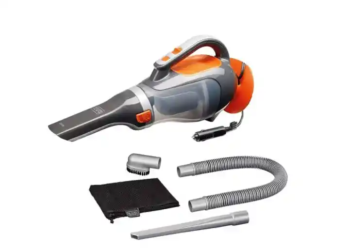 Black+Decker Aspiradora Bdcv610-La Negra Y Naranja 12V