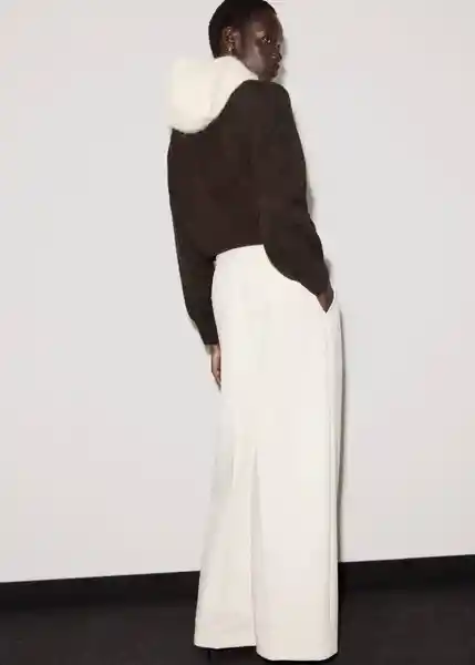 Saco Jersey Alpi Chocolate Talla L Mujer Mango