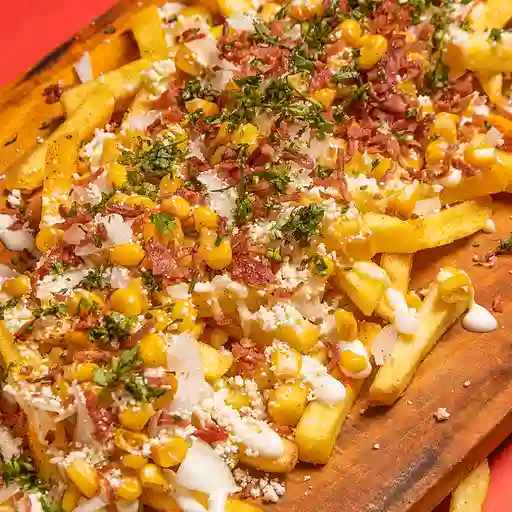 Papas Bacon Corn