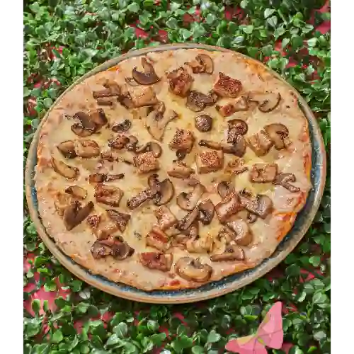 Pizza Pollo con Champiñones