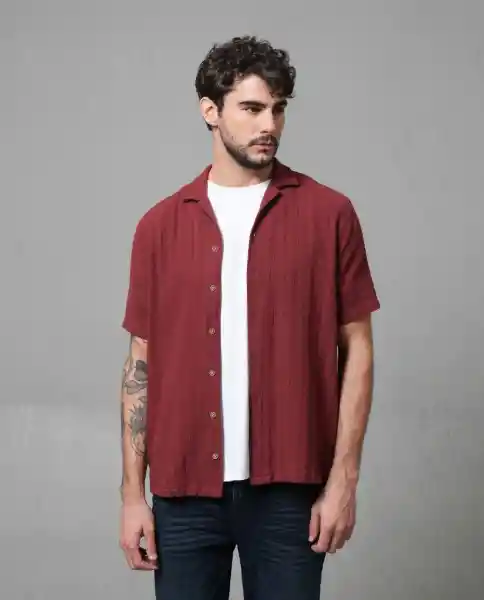 Camisa Hombre Rojo M 113G004_ROJ191629 Rifle