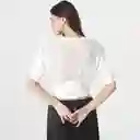 Camiseta Cuello Redondo Manga Corta Blanco Talla M 721097