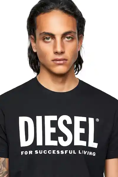 Diesel Camiseta T-Diegos-Ecólogo Hombre Talla 3XL