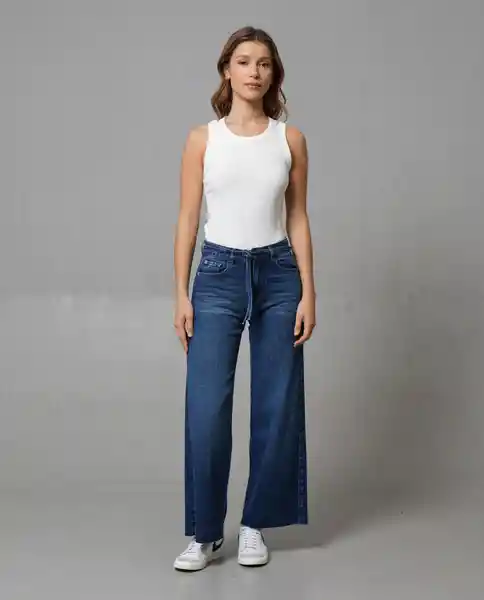 Jean Mujer Azul Talla 8 233G010_AZU174021 Rifle