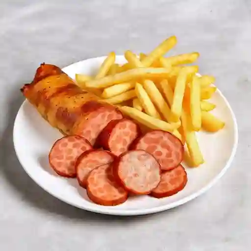 CHORIZOS +Papas a la francesa