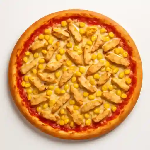 Pizza Grande Pollo Maíz