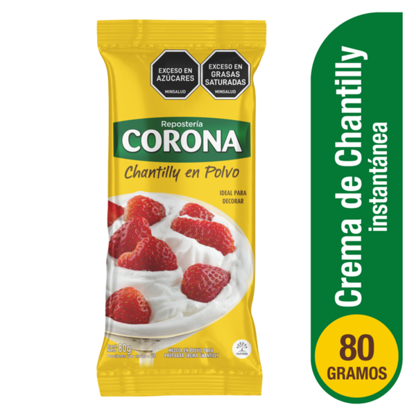 Corona Crema Chantilly Instantánea 80 g