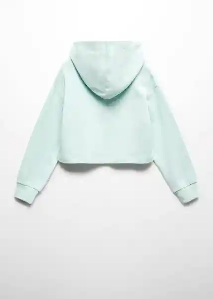 Sudadera Fresh Agua Talla 06 Niñas Mango