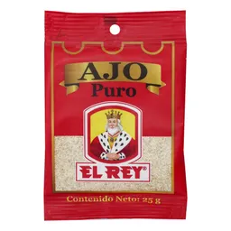 El Rey  Ajo Puro Natural25 Gr