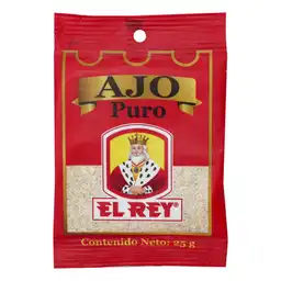 El Rey  Ajo Puro Natural25 Gr