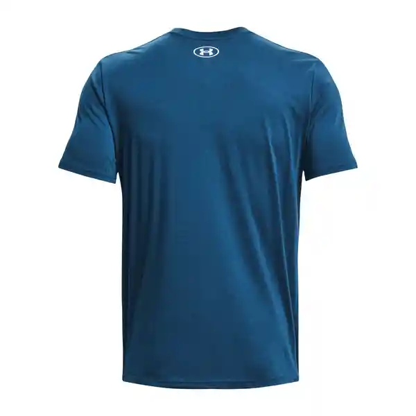 Under Armour Camiseta Ua Collegiate Crest Ss Azul Talla LG