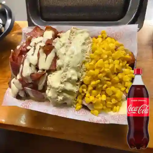 Combo chicken + coca-cola sabor org 1.5l