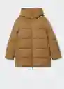 Anorak Tokyo Camel Talla L Mujer Mango