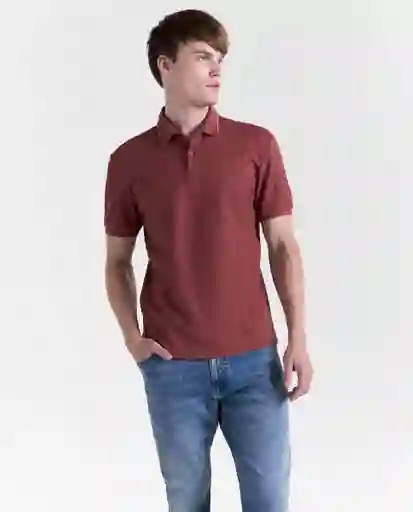 Polo Hombre Café Talla L 809G001_CAF181425 Americanino