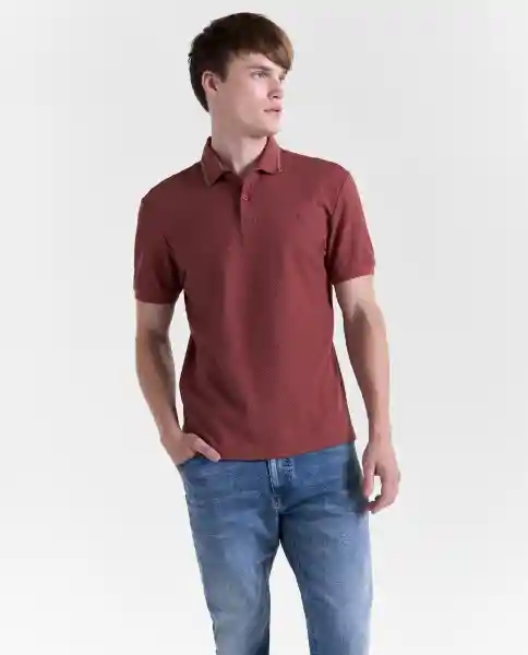 Polo Hombre Café Talla L 809G001_CAF181425 Americanino