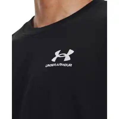 Under Armour Camiseta Manga Sisa de Hombre Negro Talla L