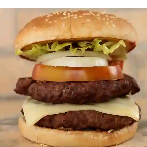 Hamburguesa Doble Carne + Papas