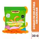 Goma de Gelatina Sin Azúcar Gusanitos Supermundo 15 g