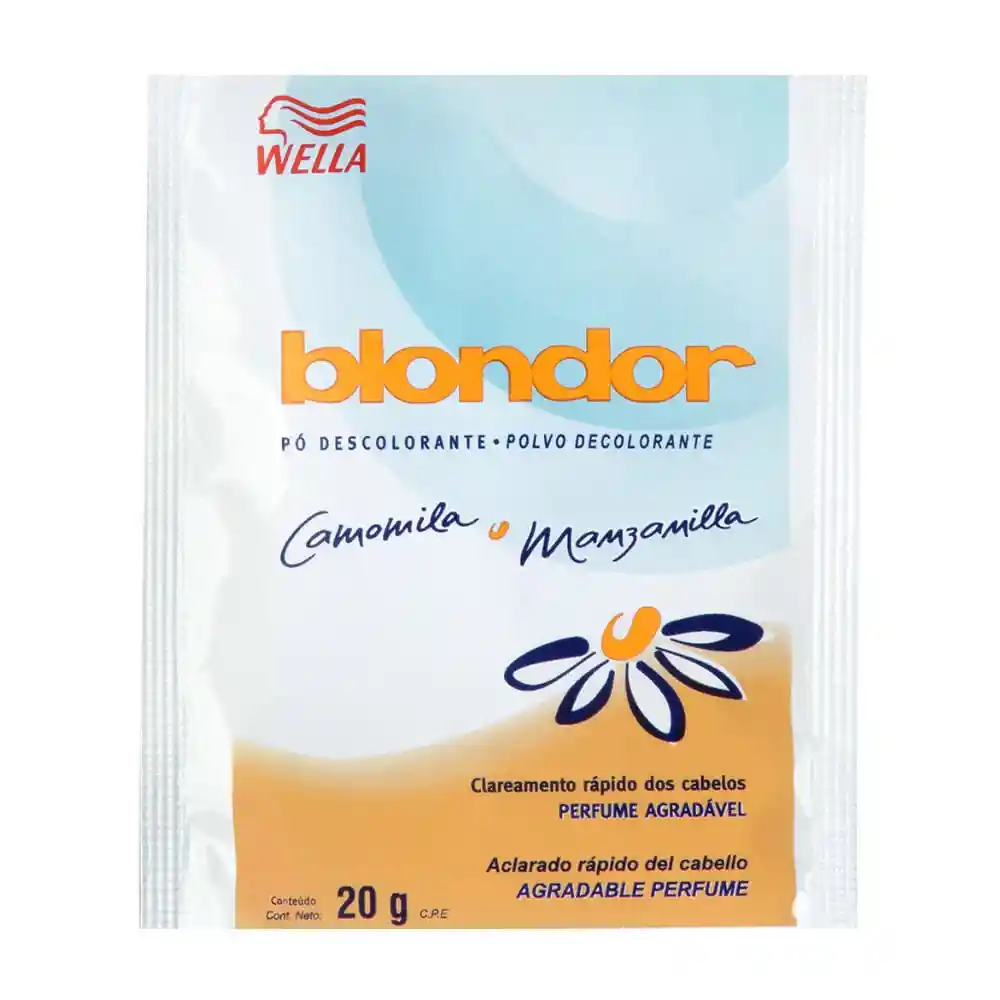 Blondor Polvo Decolorante Manzanilla
