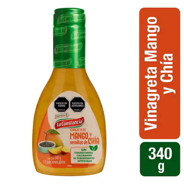 Vinagreta Mango y Chia La Constancia