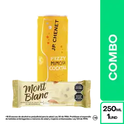 Jp Chenet Aperitivo Fizzy Mimosa + Mont Blanc Chocolate Blanco