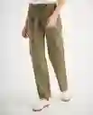 Pantalón Verde Seco Oscuro Talla 12 639F010 Esprit
