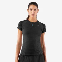 Kipsta Camiseta de Running Trail Run Confort Mujer Negro S 500