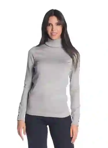 Saco Tejido Cerrado Para Mujer Gris Jasp Talla M Arkitect