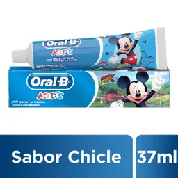 Oral-B Kids Crema de Dientes Anticaries Niños Sabor Chicle 37 mL