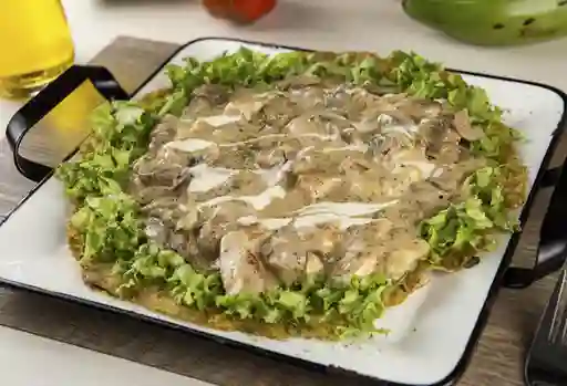 Tostón Pollo y Champiñones