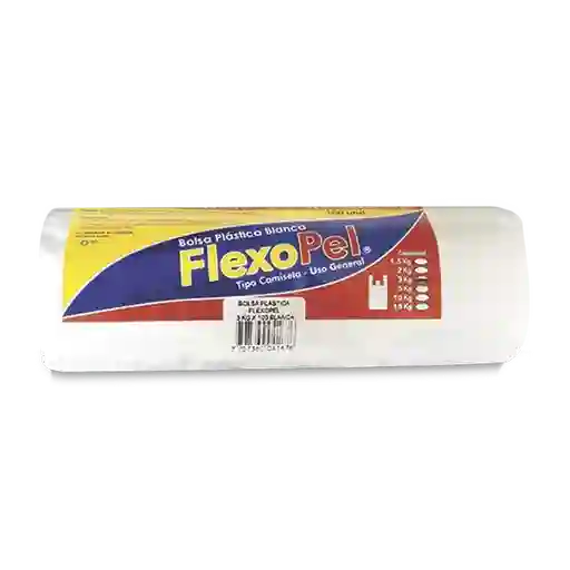 Flexopel Bolsa Plastica 3 kg
