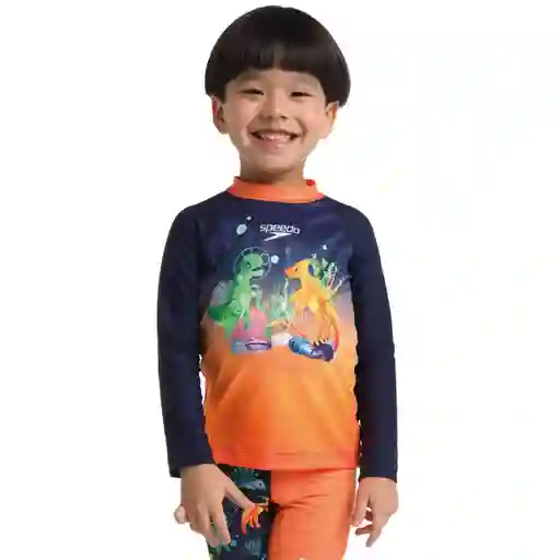Camiseta Manga Larga Sns Dino Dive Squad Bebé T 4 Speedo