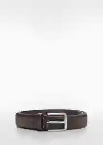 Cinturón Básico Marrón Talla 90 Hombre Mango
