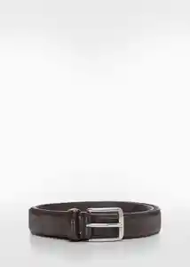Cinturón Básico Marrón Talla 90 Hombre Mango