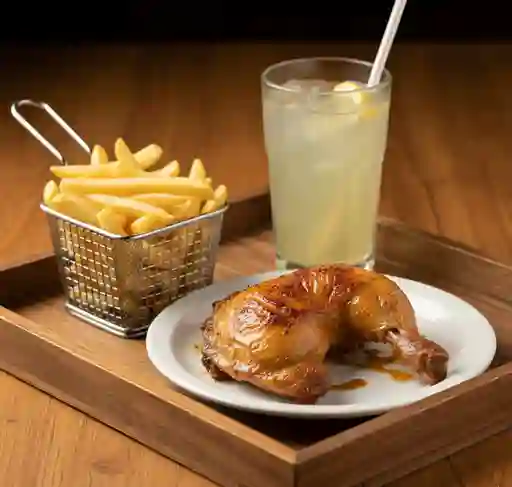 Combo Personal 1/4 Y Papas Francesa