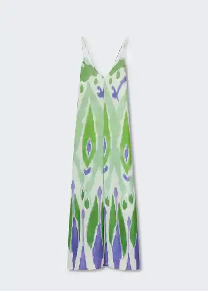 Vestido Carry3 Verde Talla Xs Mujer Mango