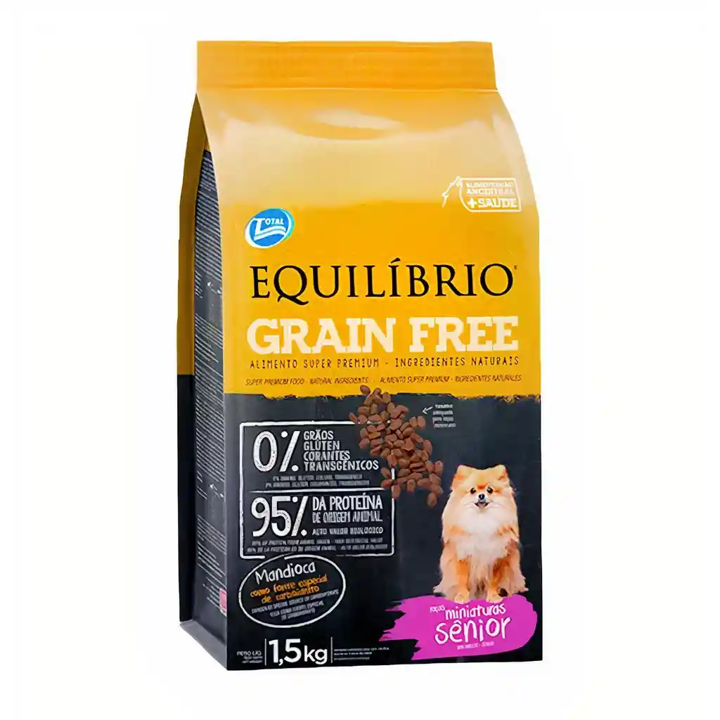 Equilibrio Alimento Para Perro gain Free Mature Mini 1.5 Kg