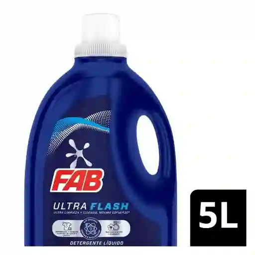 Fab Detergente Liquido Ultra Flash